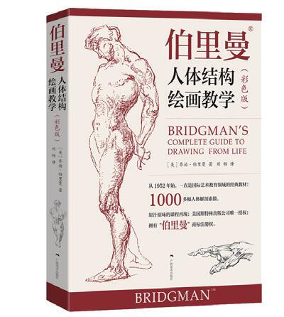 伯里曼人體結(jié)構(gòu)繪畫教學(xué)—彩色版